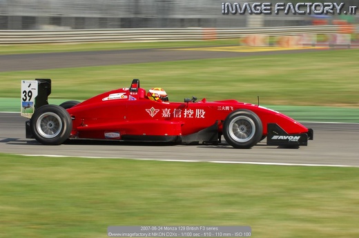 2007-06-24 Monza 129 British F3 series